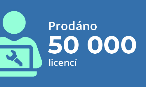 Sales Milestone | 50,000 Licenses Sold