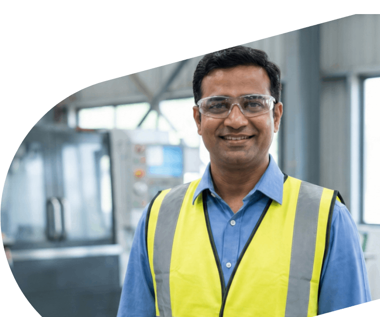 A QC lead leveraging PolyWorks|Inspector’s standardized inspection workflow on a CMM to ensure consistent reporting.