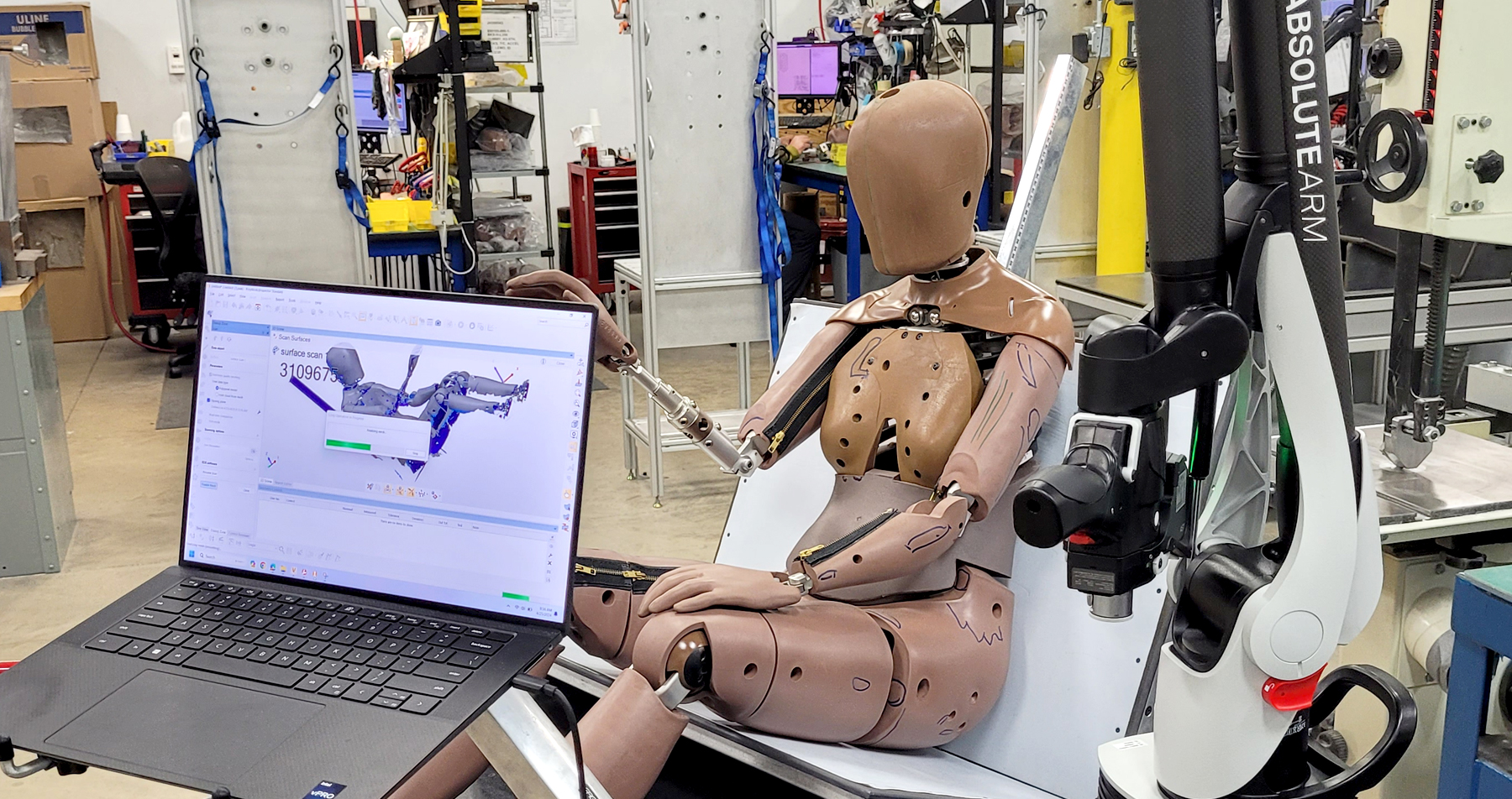 Humanetics expanded its inspection capabilities and quickly brought new employees up to speed with PolyWorks|Inspector.