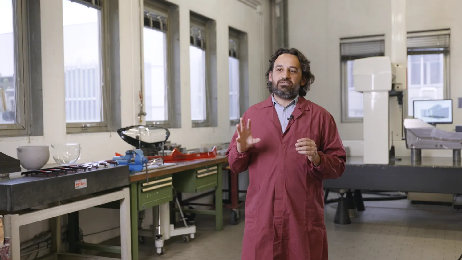 Borromini using PolyWorks|Inspector for the 3D measurement of complex molds.