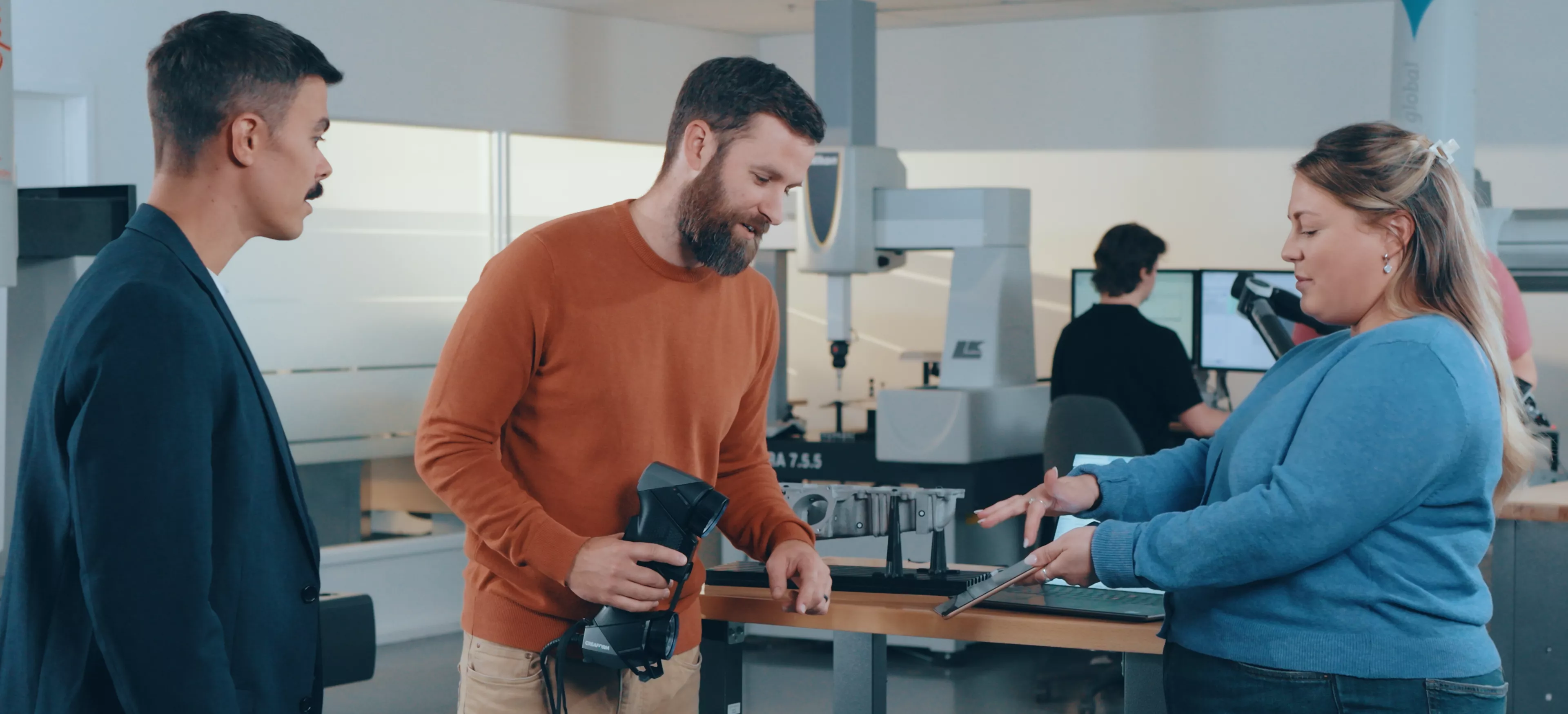 O PolyWorks|DataLoop é uma infraestrutura robusta de gerenciamento de dados que garante acesso contínuo aos dados 3D.